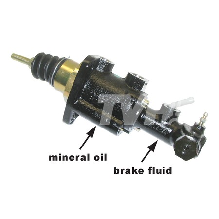 BREMSEVERSTAERKER MIT HAUPTBREMSEZYL. (HYDRAULIKBEDIENUNG)