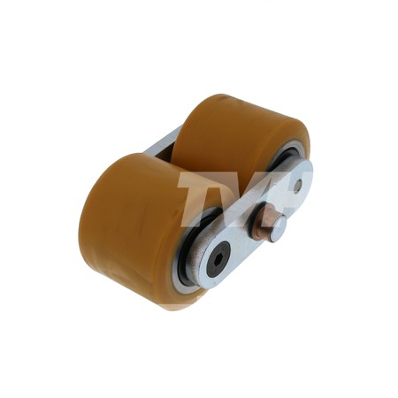 TANDEMROLLE KOMPLETT MIT HALTERUNG